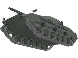 Tanque Argentino Mediano (TAM) 3D Model