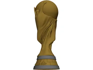 FIFA World Cup Trophy 3D Model