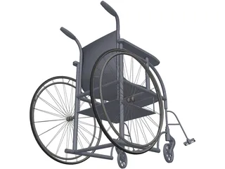 Wheelchair 3D Model