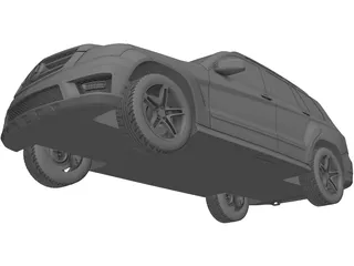 Mercedes-Benz GLK 220 CDI 4MATIC BlueEFFICIENCY 3D Model