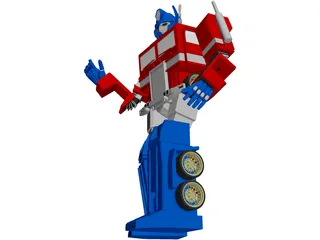 Transformers Optimus Prime 3D Model