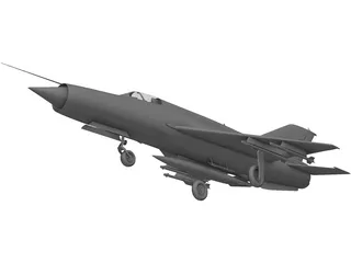 MiG-21 3D Model