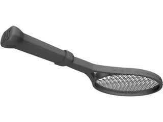 Tennis Racket 3D Model