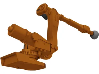 ABB 6650 Robot 3D Model