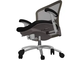 Executive Office Chair Electra 3D Model