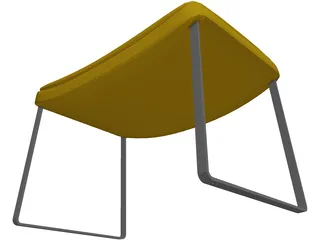 Chairs Italian Metropolitan 3D Model