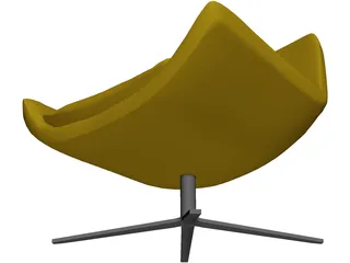 Chairs Italian Metropolitan 3D Model