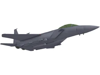 McDonnell Douglas F-15E 3D Model