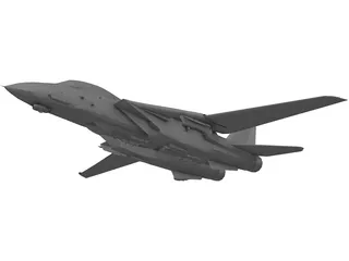 F-14D Tomcat 3D Model