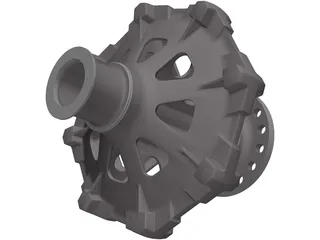 Traction Sheave 3D Model