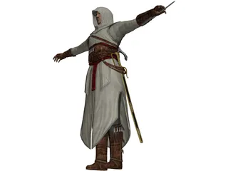 Assassin Creed Altair 3D Model