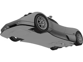 Pagani Zonda C12 3D Model