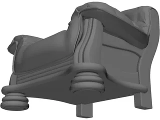 Armchair 3D Model