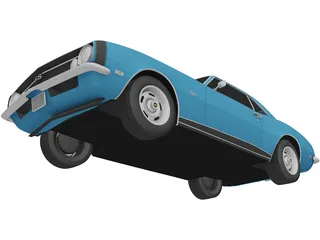 Chevrolet Camaro SS (1967) 3D Model