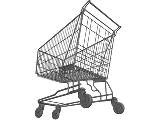 Shopping Cart 3D Model