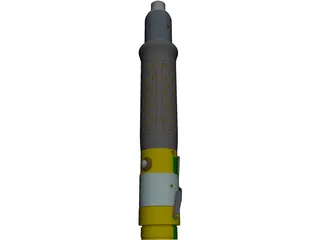 Atlas Copco Screwdriver 3D Model