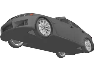 Lexus IS-F 3D Model
