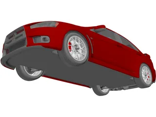 Mitsubishi Lancer Evo X 3D Model