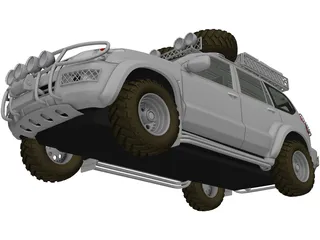 Toyota Land Cruiser 3D Model