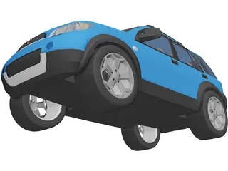 Toyota Rush 3D Model