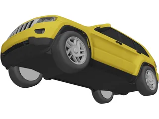 Jeep Grand Cherokee (2012) 3D Model