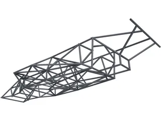 Porsche 917 Frame 3D Model