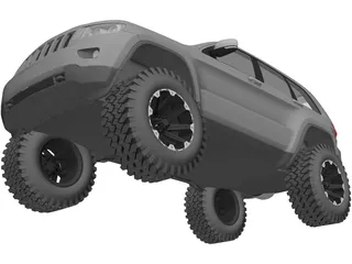 Jeep Grand Cherokee Off-Road Edition (2012) 3D Model