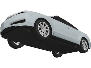Acura ZDX (2010) 3D Model