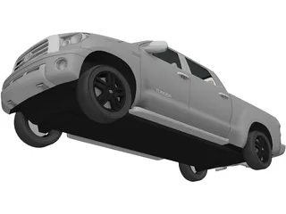 Toyota Tundra Pick Up (2008) 3D Model