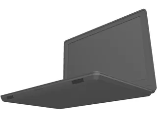 Dell Notebook 3D Model