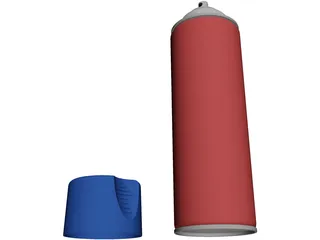 Paint Can 3D Model