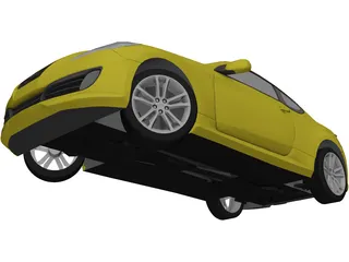 Hyundai Genesis Coupe 3D Model