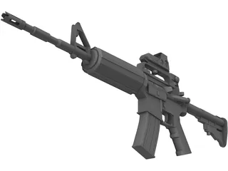 M16 3D Model