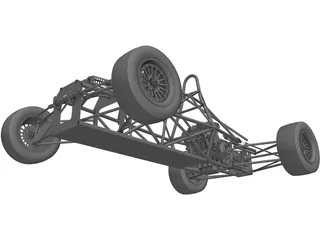 Chassis F600 3D Model