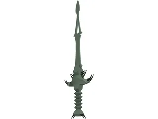 Sword Of The Green Land 3D Model