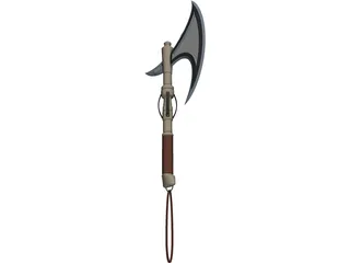 Short Axe Of Desolation 3D Model