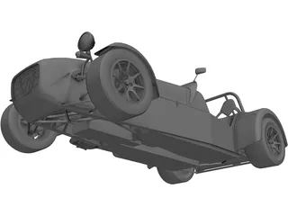 Caterham R500 3D Model