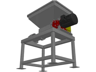 Meat Grinder with Stand 3D Model