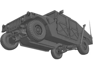 Hummer HMMWV 3D Model