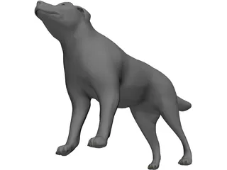 Dog 3D Model