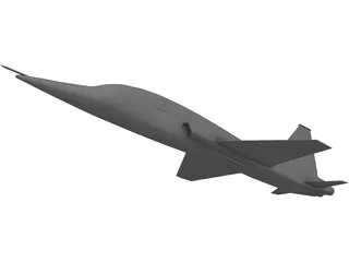 Northrop T-38 Talon 3D Model