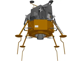 Apollo Lunar Module LEM 3D Model