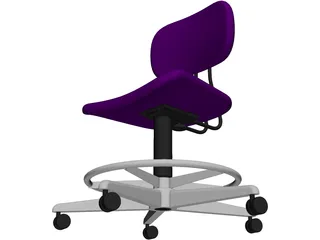 Chair Draftmans 3D Model