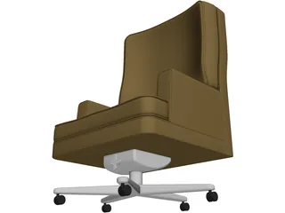 Chair Executive 3D Model