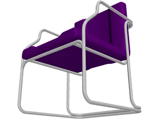 Chair Guest 3D Model