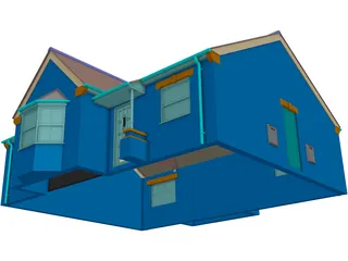 Bungalow 3D Model