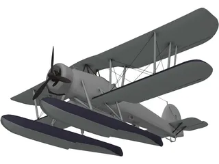 Fairey Swordfish 3D Model