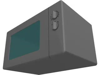 Microwave 3D Model