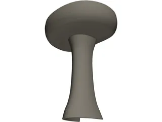 Pedestal Sink 3D Model