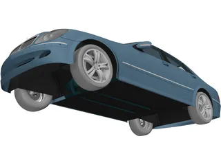 Mercedes-Benz S-class (2003) 3D Model